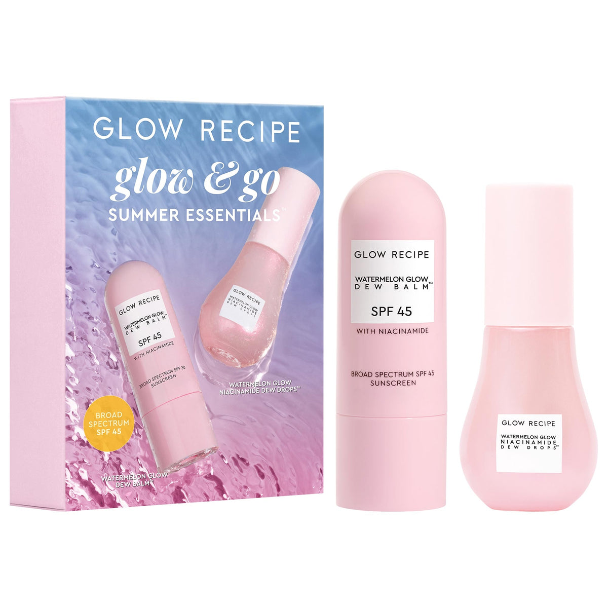 Kit Glow & Go Summer Essentials con Niacinamida