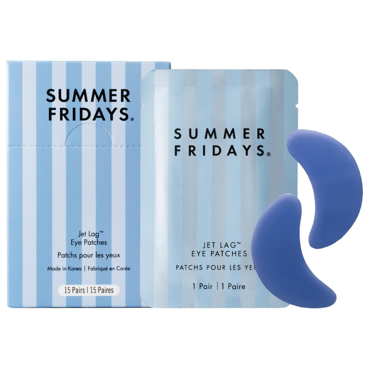 Jet Lag Eye Patches Parches de Ojos Hidratantes