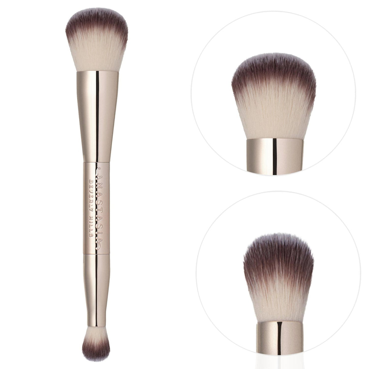 Brocha Doble para Base y Rostro — Impeccable — Anastasia Beverly Hills