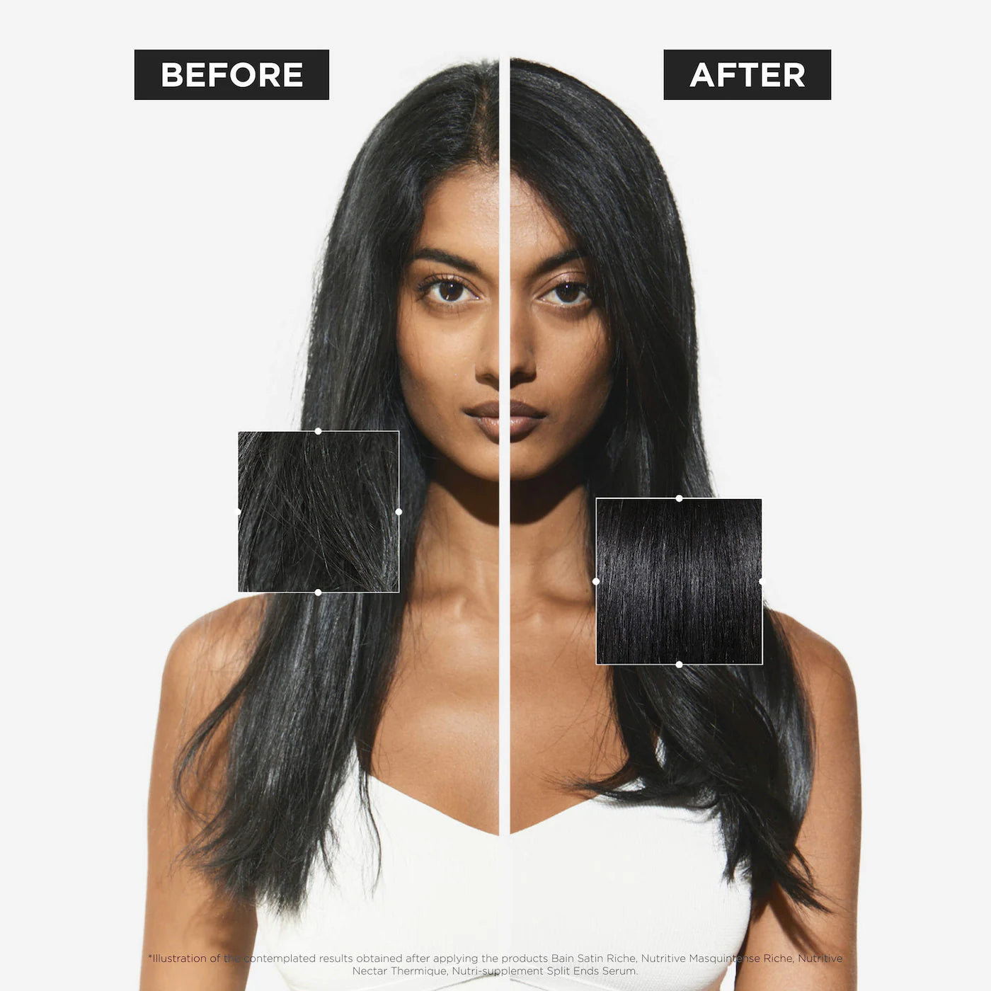 Suero nutritivo 8H Magic Night para cabello seco