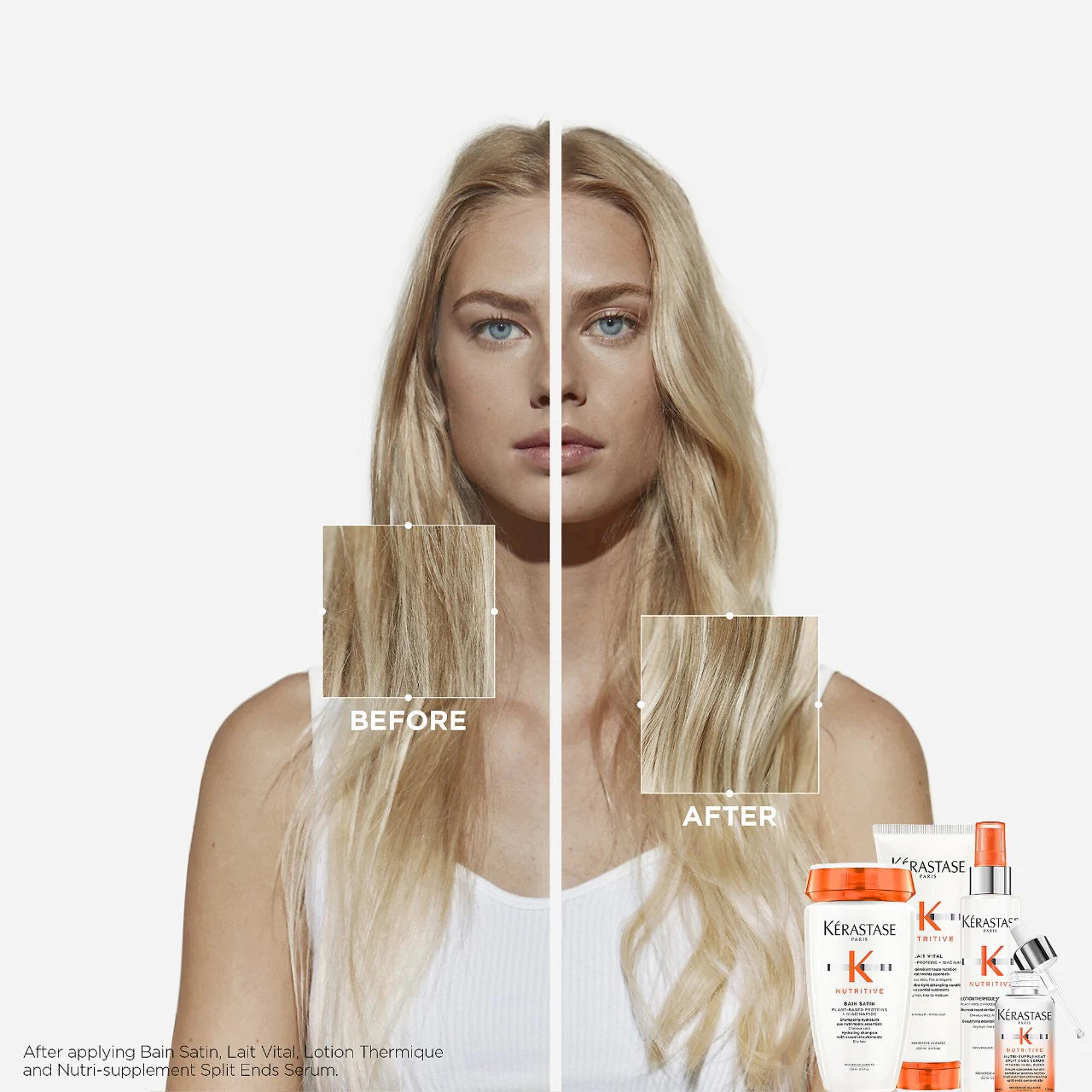 Champú hidratante nutritivo para cabello fino a medio seco