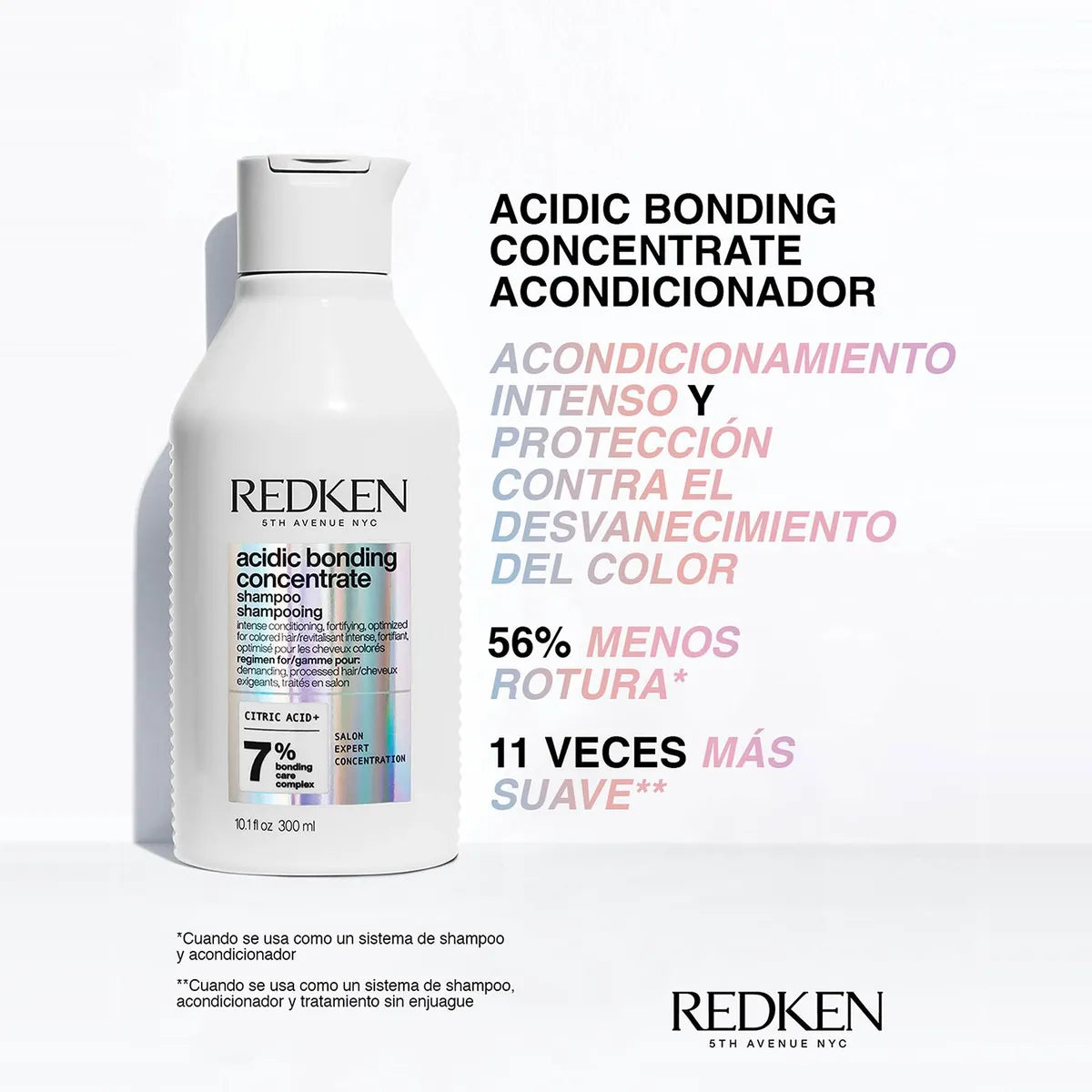 Redken Acidic Bonding Concentrate Conditioner For Damaged Hair 300ml