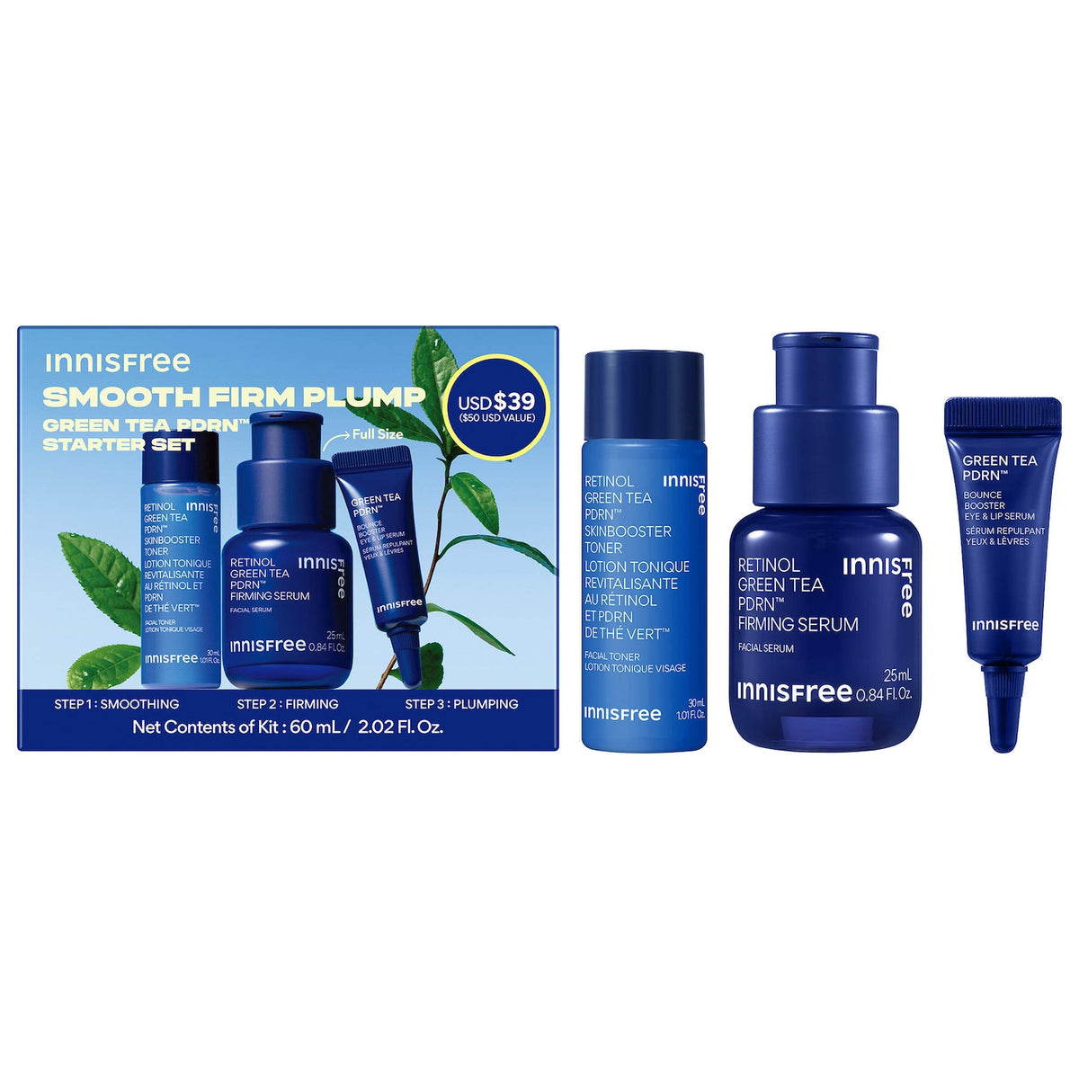 Set de Regalo Green Tea PDRN Innisfree