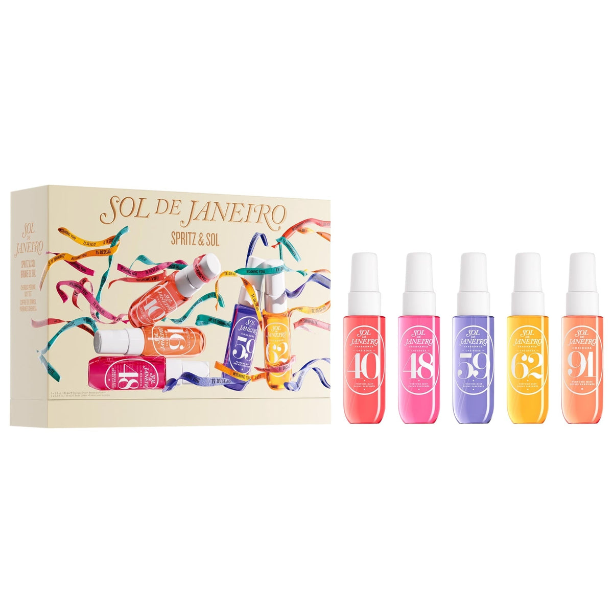 Set de Mini Brumas Perfumadas Spritz & Sol Cheirosa (Edición Limitada)