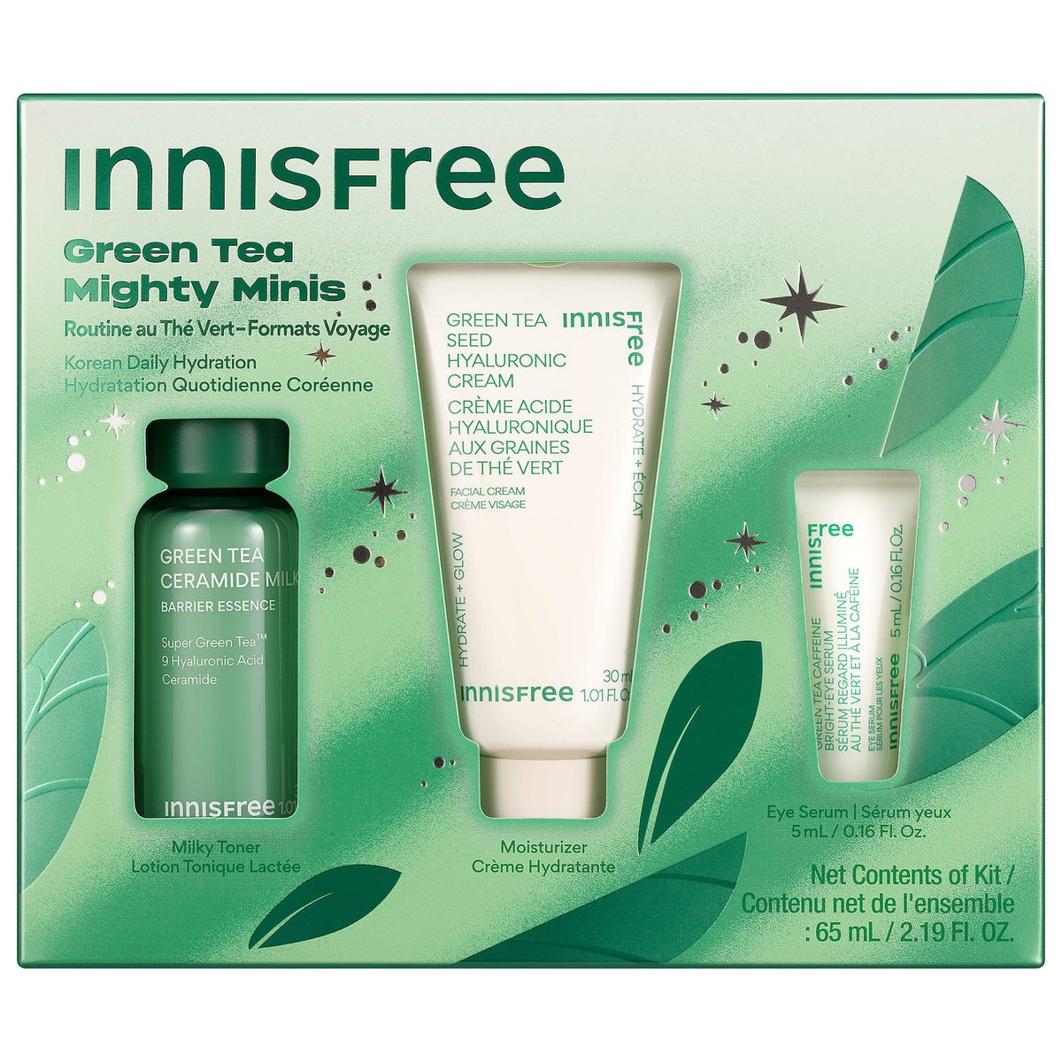 Set de Minis Green Tea Mighty Minis Innisfree