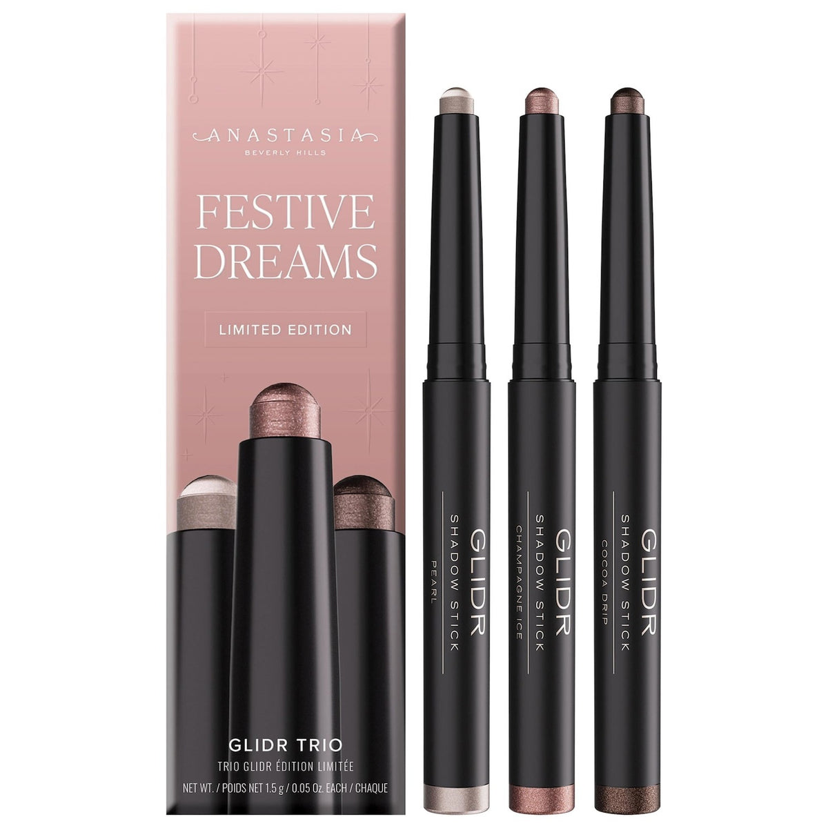 Trío de Sombras en Barra — Festive Dreams Glidr — Anastasia Beverly Hills