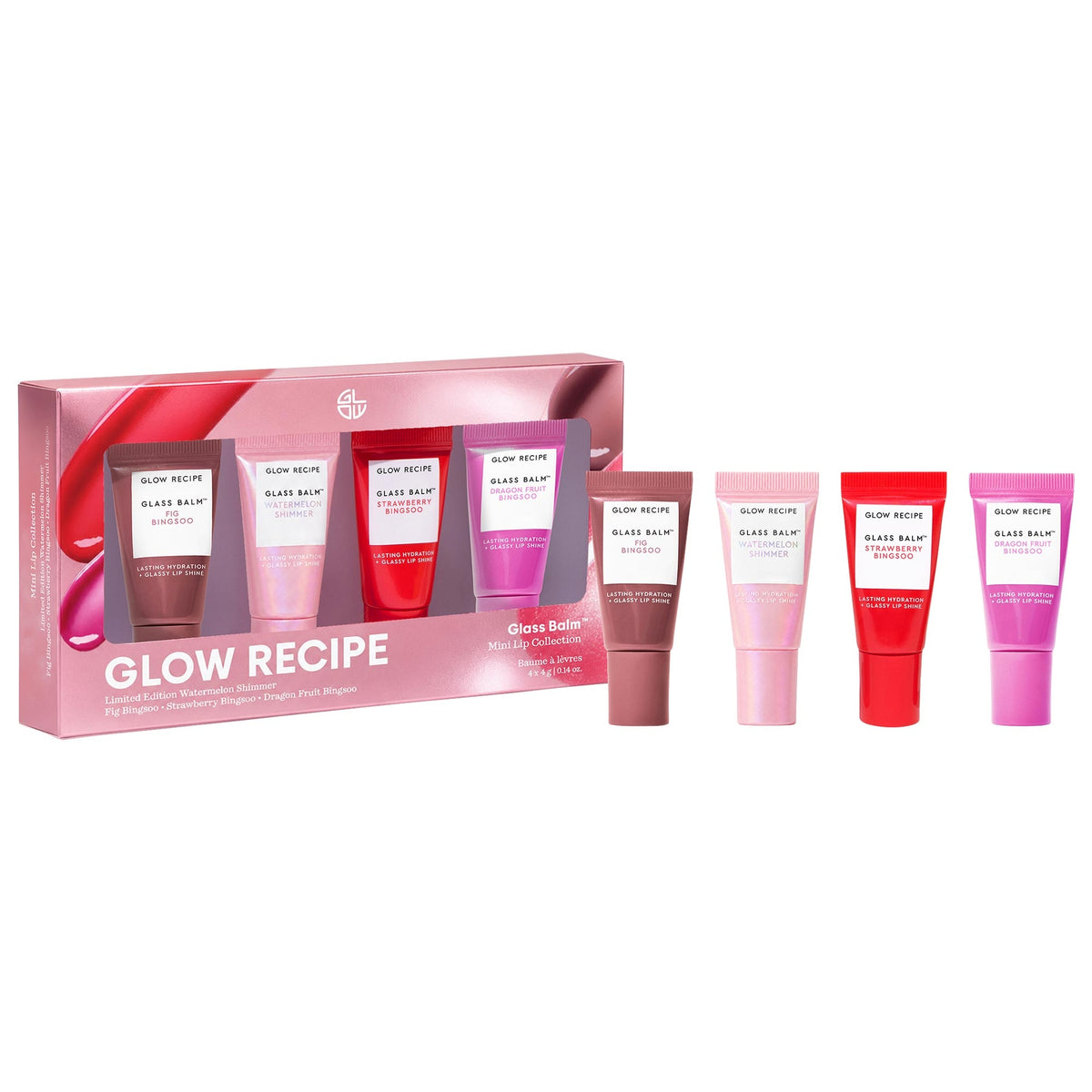 Set Mini Glass Balm Lip Balm Collection