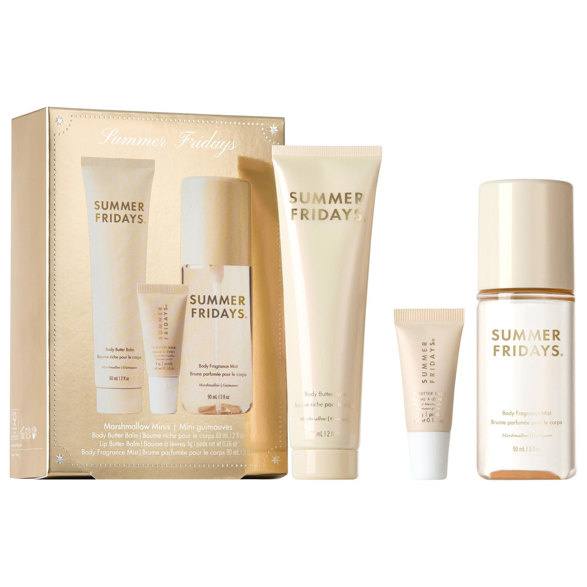 Marshmallow Minis - Set Cuerpo y Labios