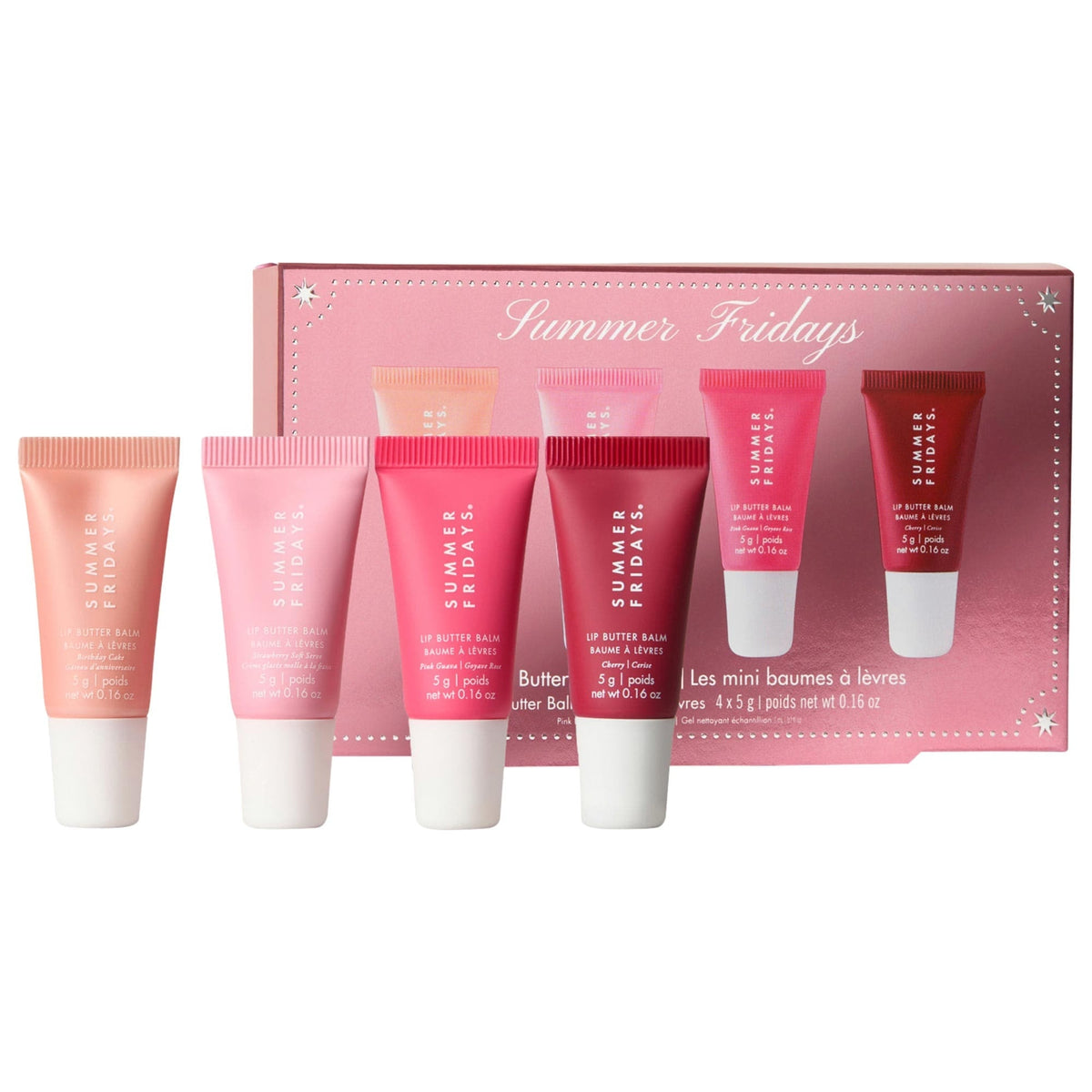 The Lip Butter Balm Minis - Pink Set