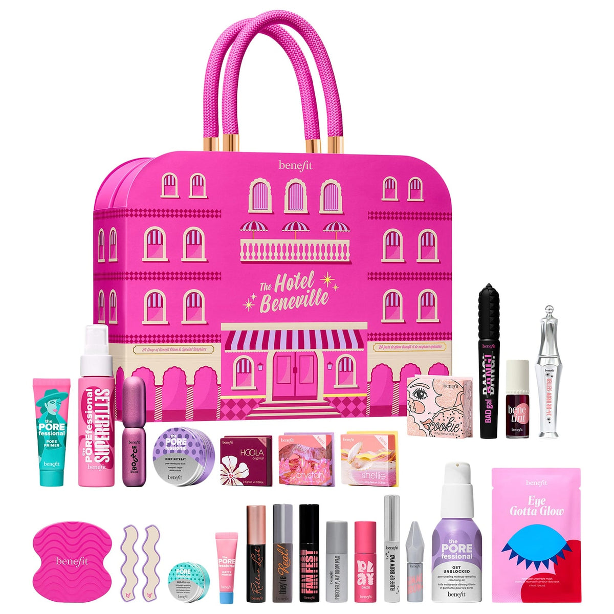 Calendario de Adviento de Maquillaje 24 Días — The Hotel Beneville — Benefit