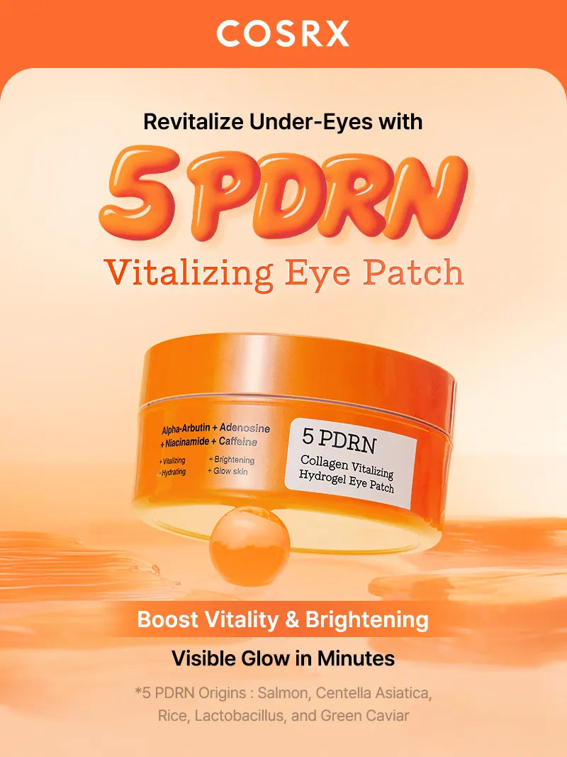 COSRX 5 PDRN Collagen Vitalizing Hydrogel Eye Parche
