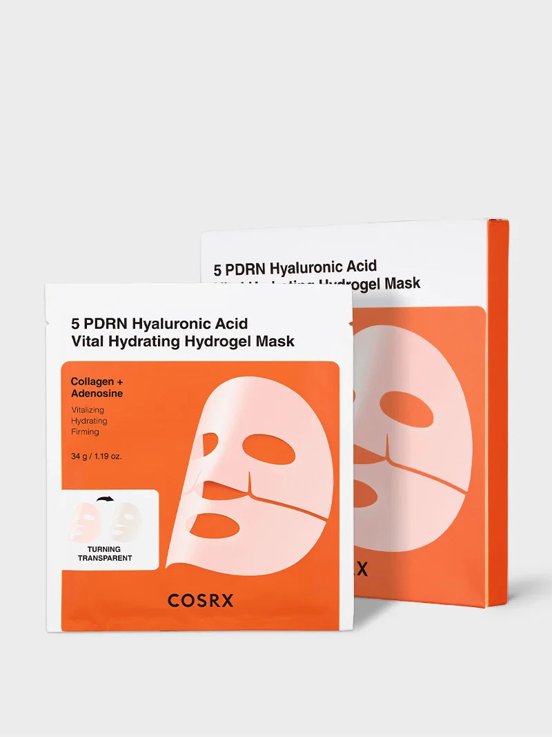COSRX 5 PDRN Hyaluronic Acid Vital Hidratante Hydrogel Mascarilla