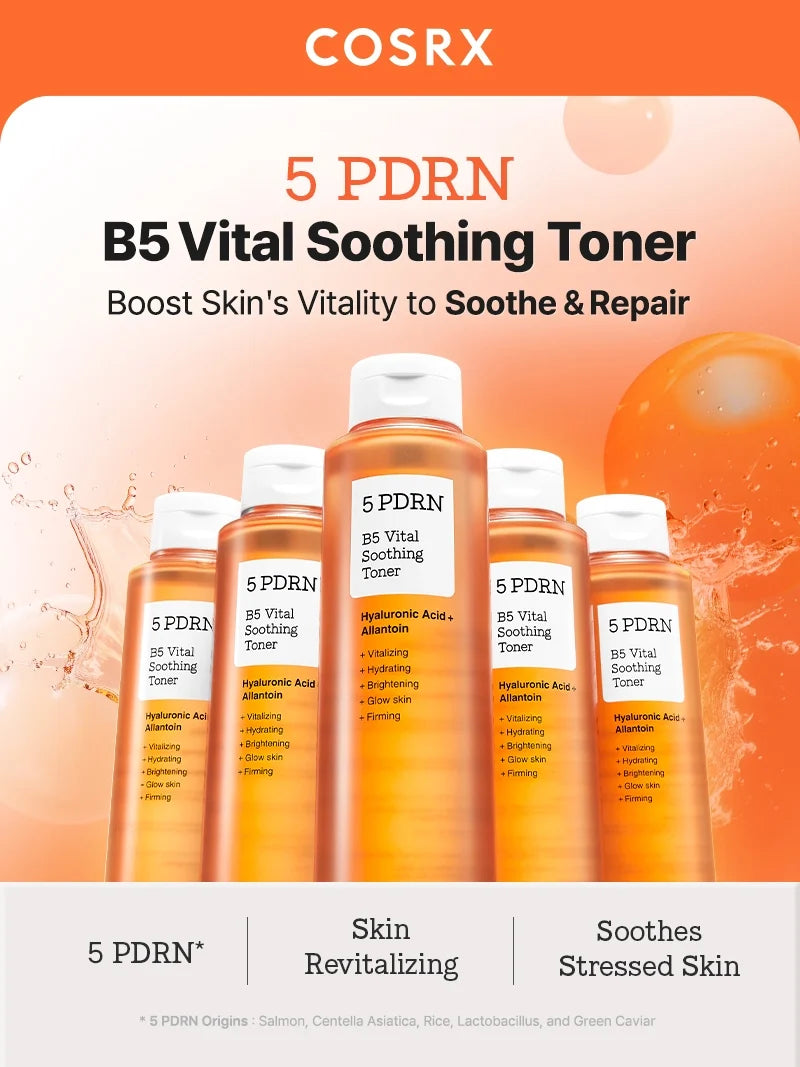 COSRX 5 PDRN B5 Vital Soothing Tónico
