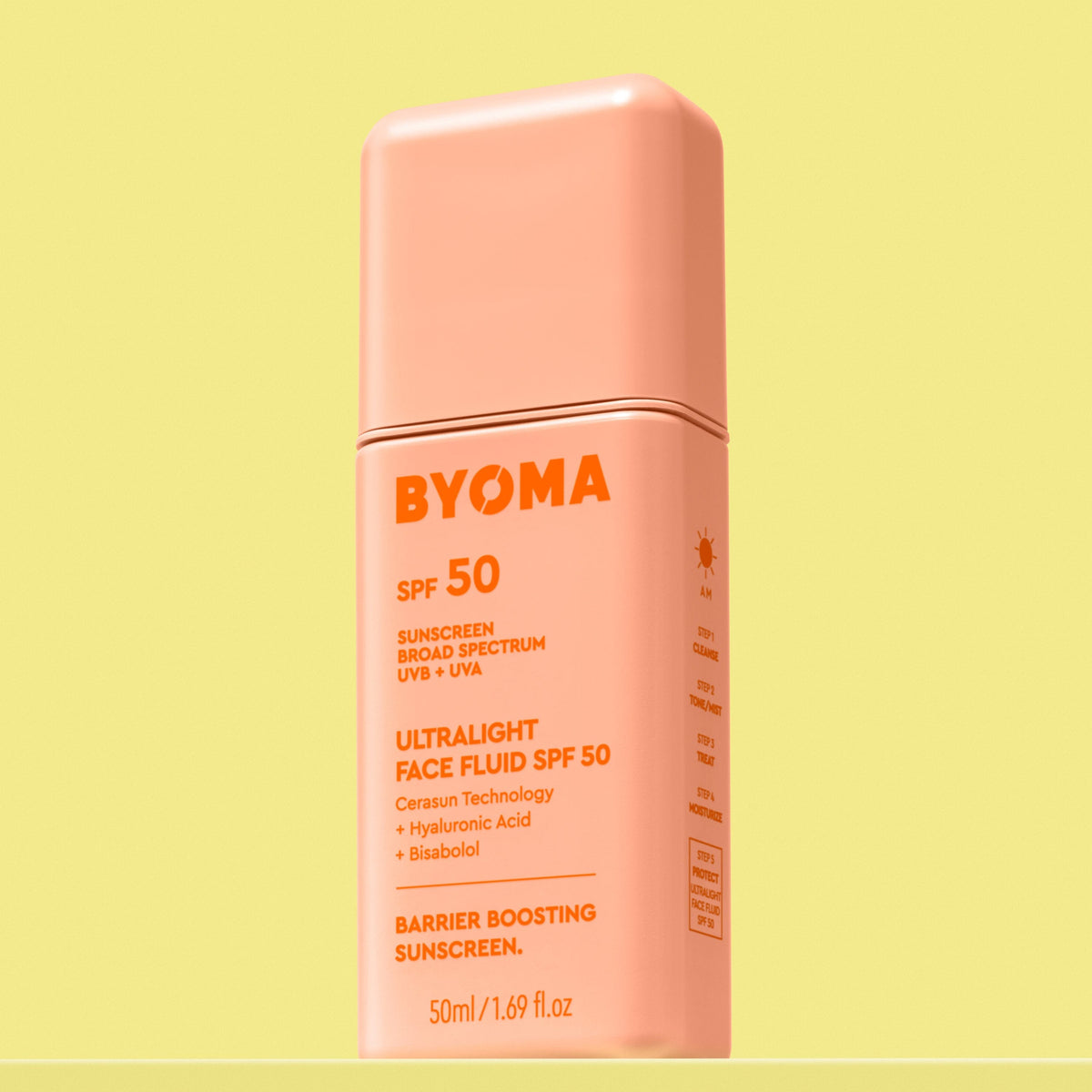 Ultralight Face Fluid SPF50 — BYOMA