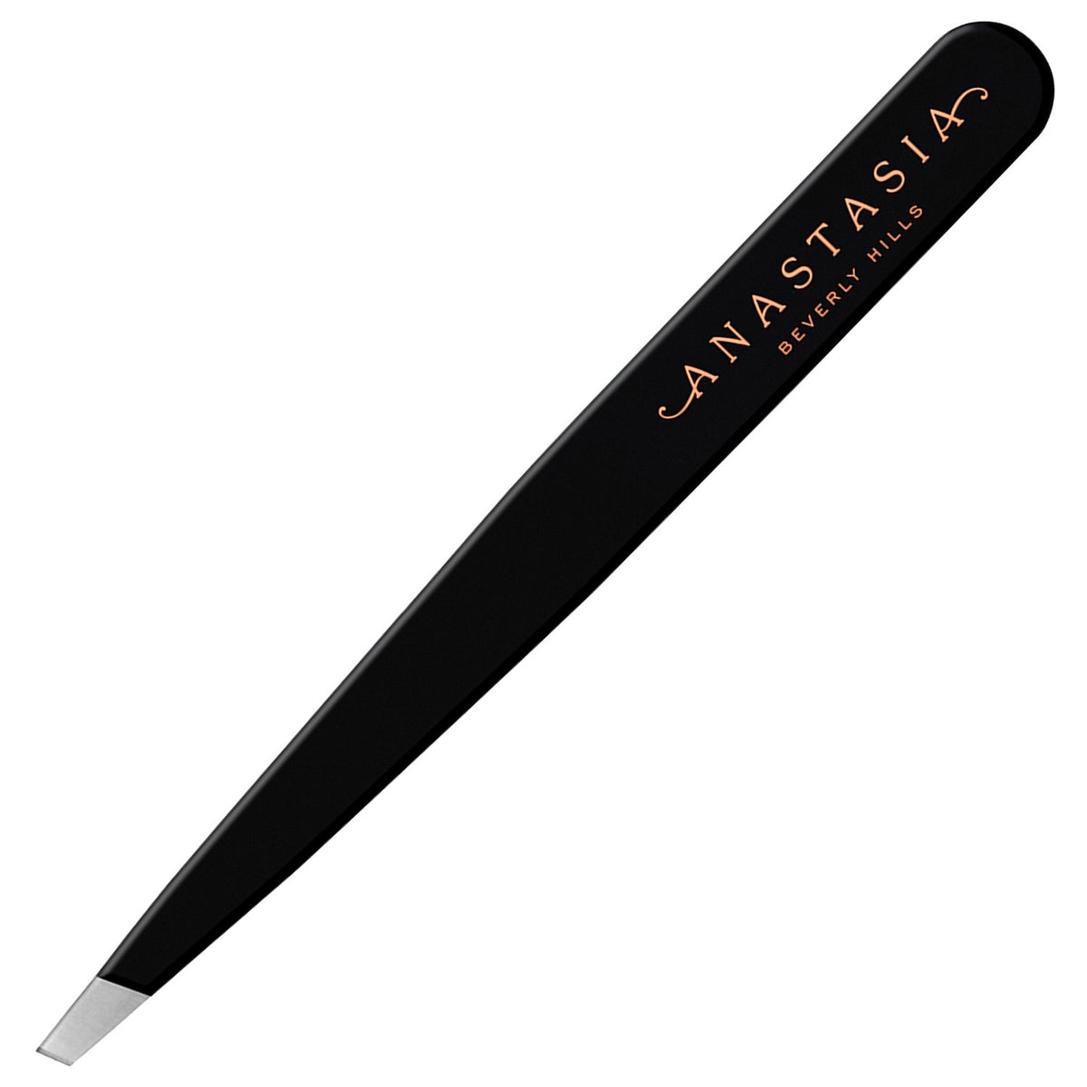 Pinzas de Precisión de Acero Inoxidable Punta Inclinada — Tweezers — Anastasia Beverly Hills