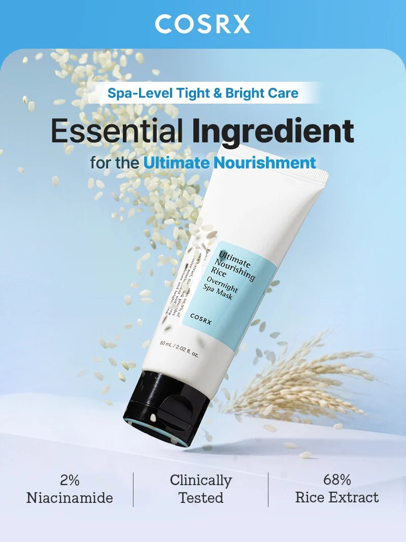 Ultimate Nourishing Rice Overnight Spa Mascarilla — COSRX