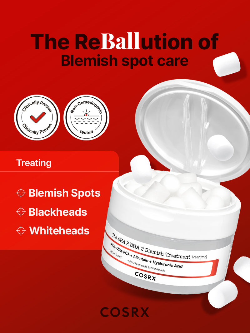 The AHA 2 BHA 2 Blemish Tratamiento Sérum — COSRX