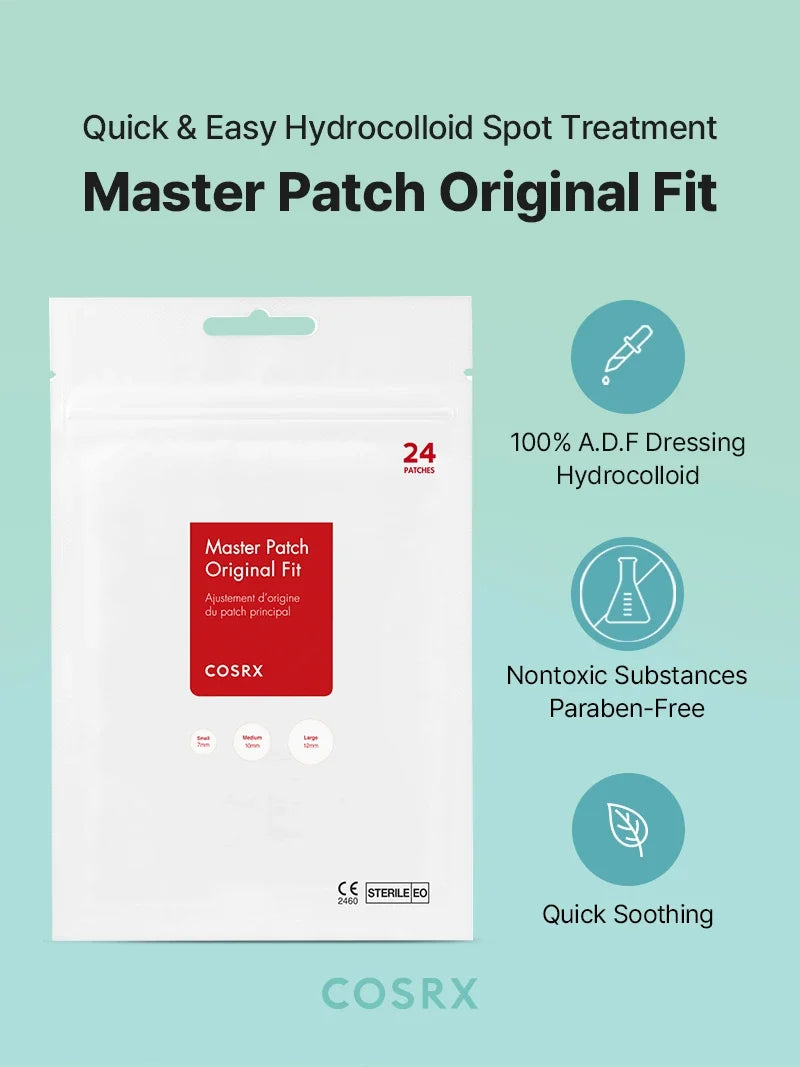 Acne Granitos Master Parche Original Fit 4SET (96 Parches) — COSRX