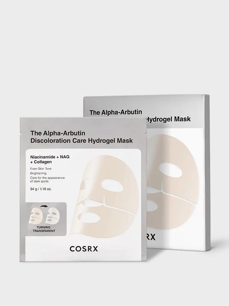 COSRX The Alpha-Arbutin Discoloration Care Hydrogel Mascarilla