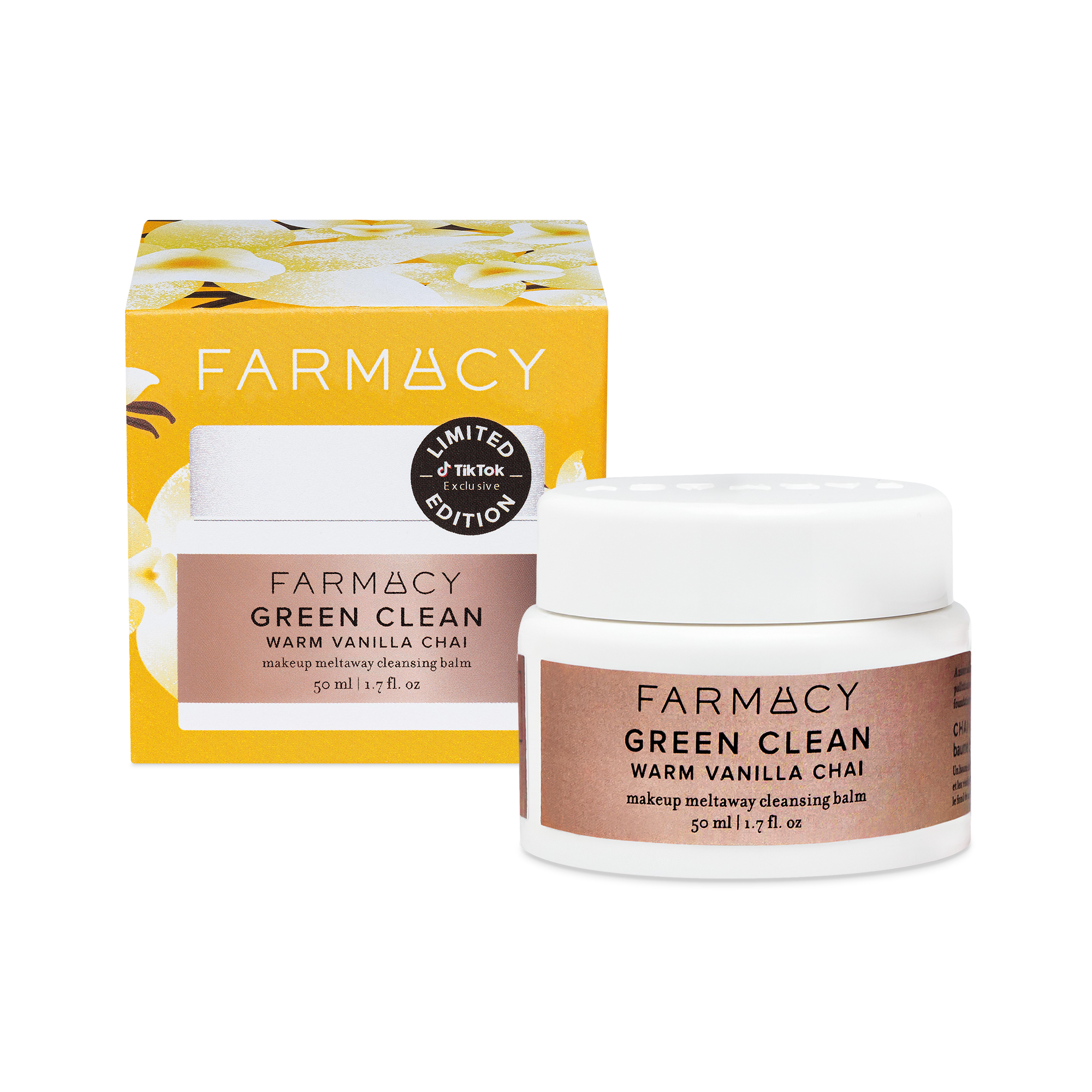 Bálsamo Limpiador Green Clean Warm Vanilla Chai — Farmacy