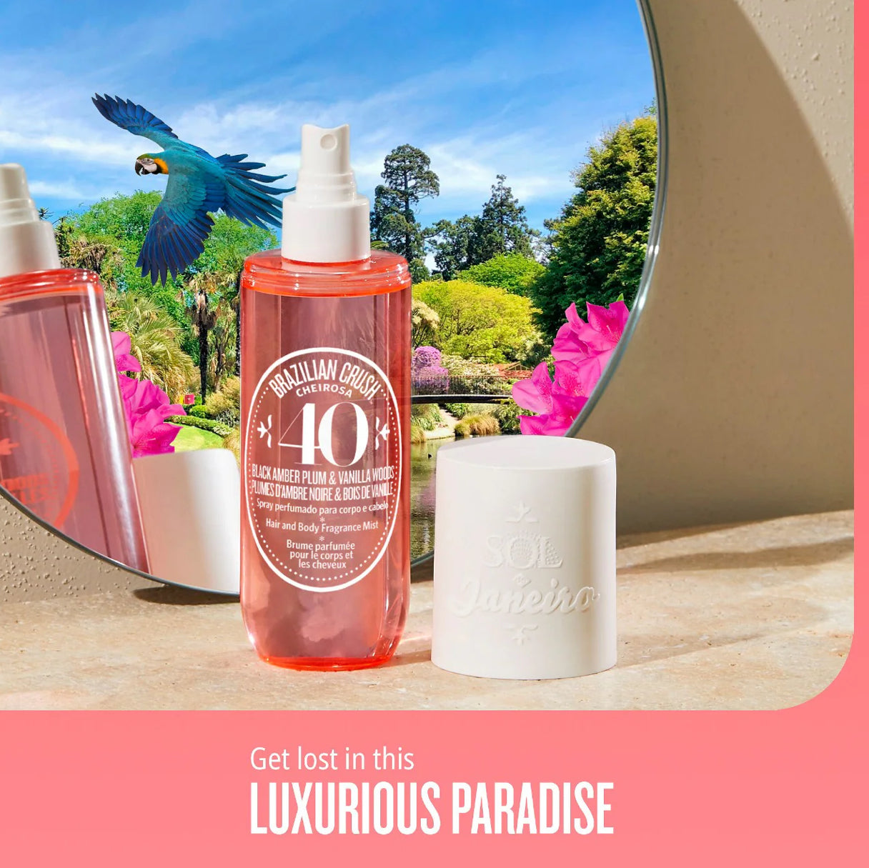 Brazilian Crush Cheirosa ’40 Bom Dia Hair & Body Fragrance Mist