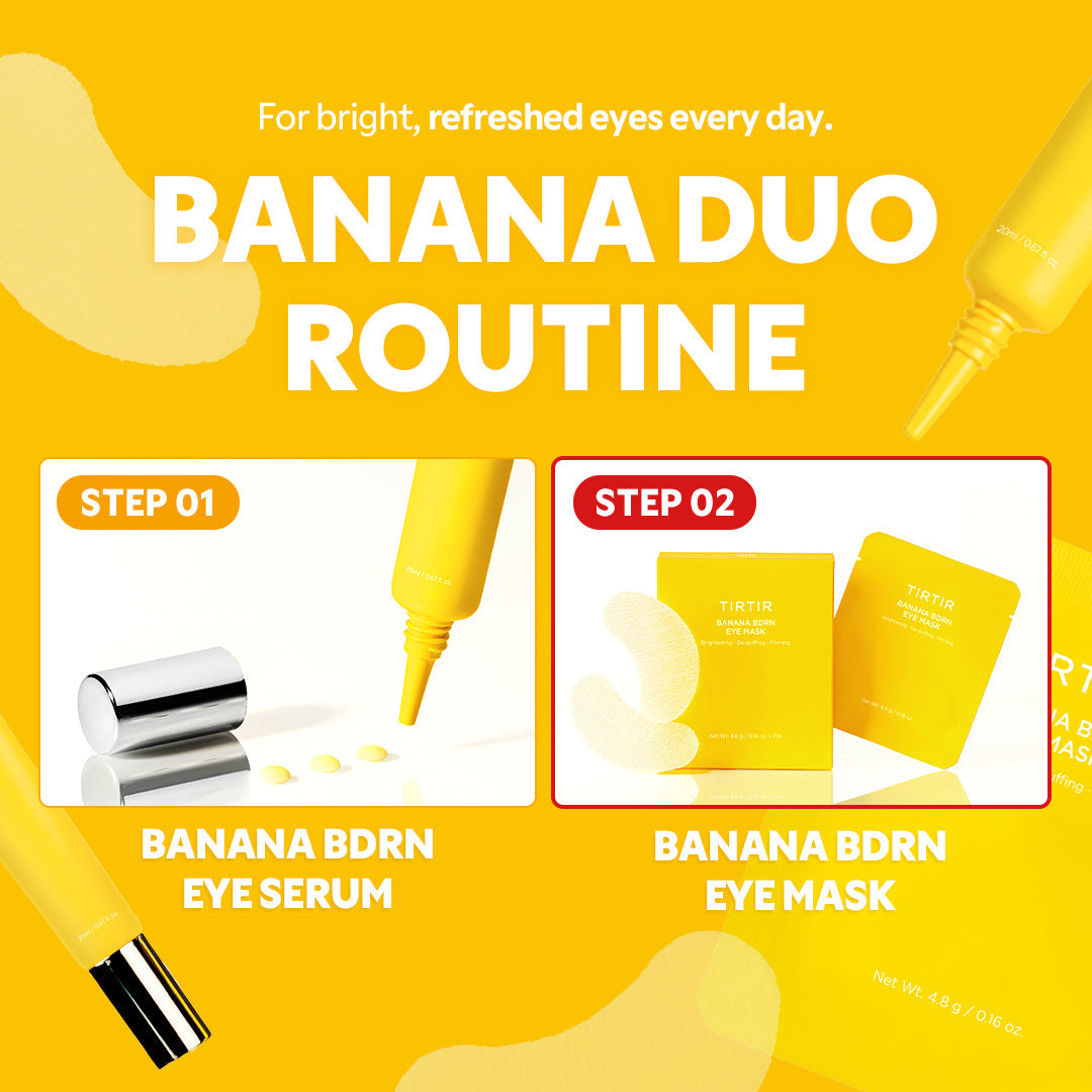 Banana BDRN Eye Mascarilla ( 7ea ) — TIRTIR