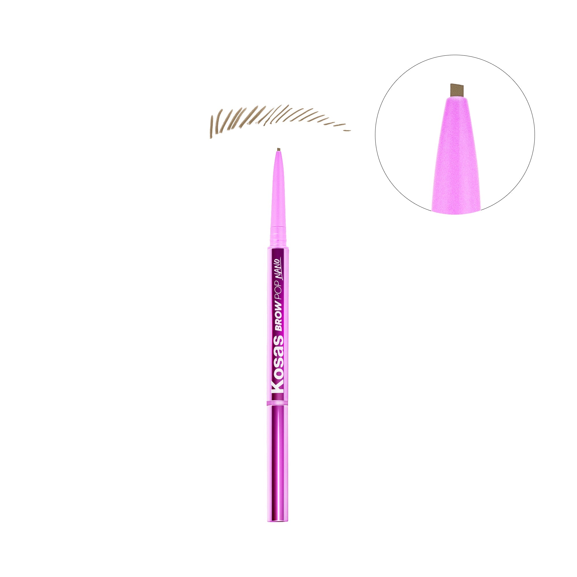 Lápiz de Cejas Micro Brow Pop Nano — Kosas