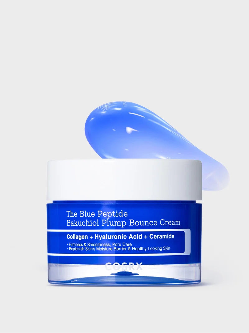COSRX The Blue Peptide Bakuchiol Plump Bounce Crema
