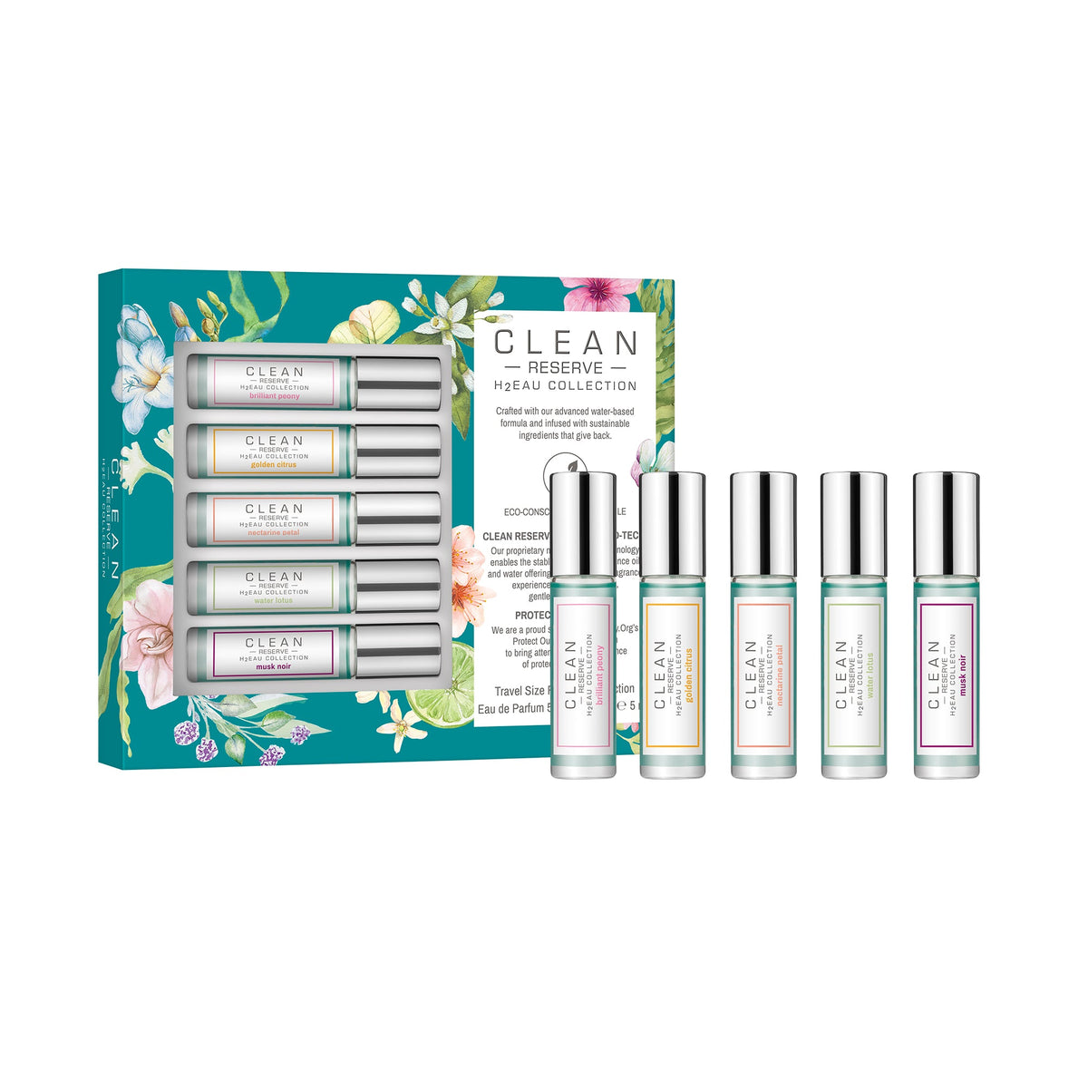 Set Rollerballs de Viaje H2EAU · Colección — CLEAN Reserve