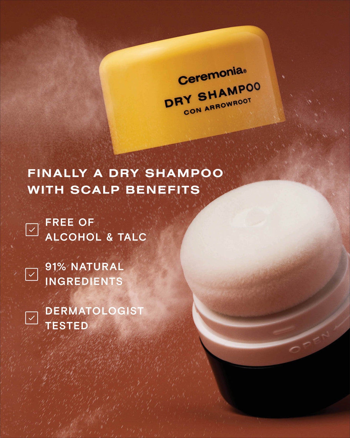 Dry Shampoo con Arrowroot — Ceremonia