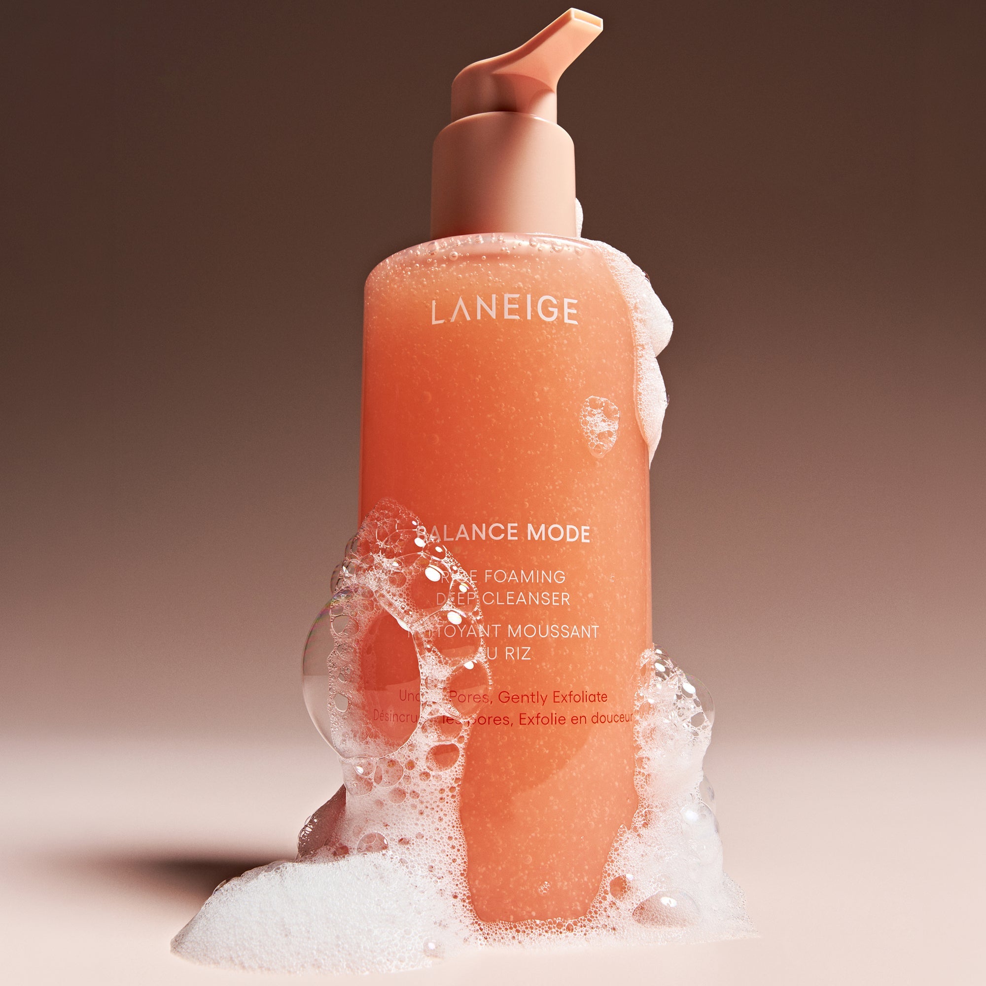Limpiador en Espuma de Arroz Balance Mode — Laneige