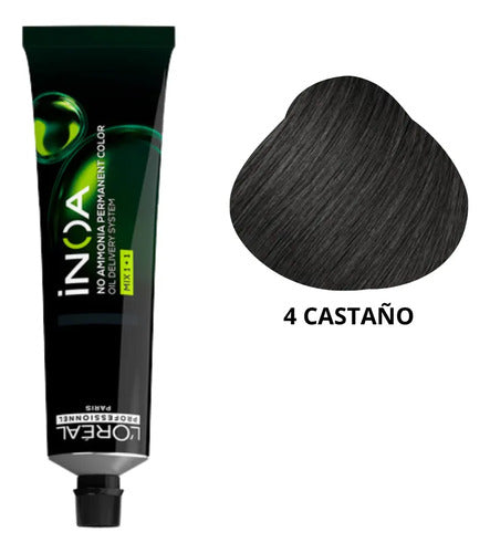 L’Oréal Professionnel iNOA – Tono 4 Castaño