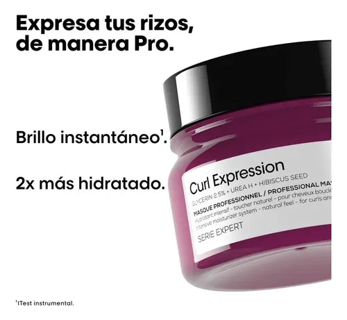L’Oréal Professionnel Curl Expression – Mascarilla para Cabello Rizado 250 ml