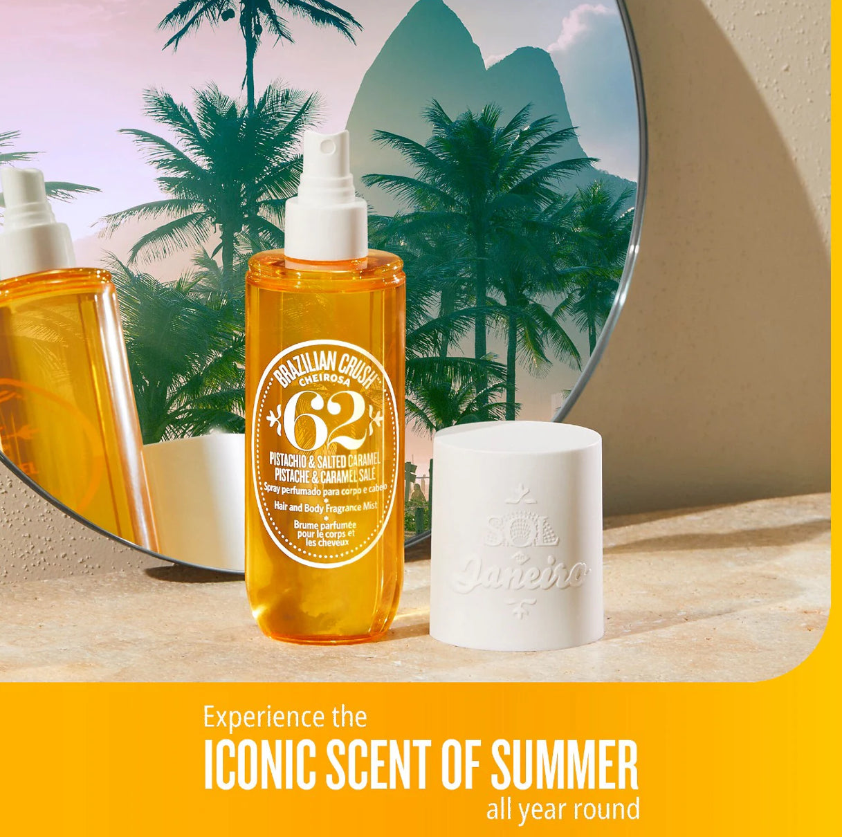 Brazilian Crush Cheirosa ’62 Bum Bum Hair & Body Fragrance Mist