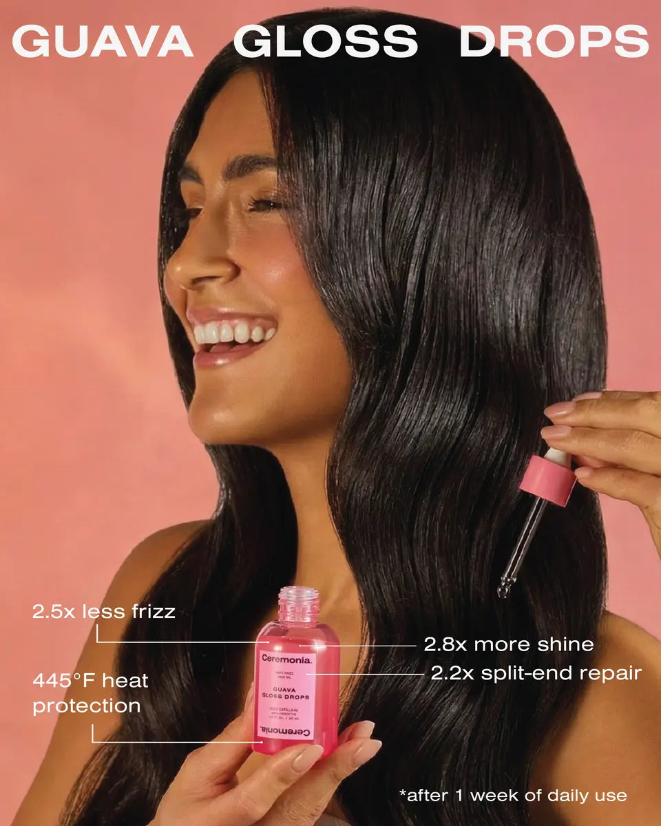 Guava Hair Aceite for Split End Reparador and Shine — Ceremonia