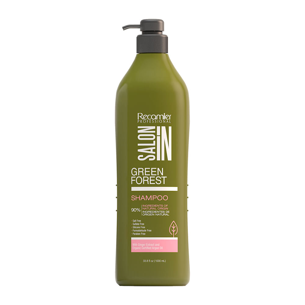 Shampoo Green Forest - Recamier Salon In 300 ml