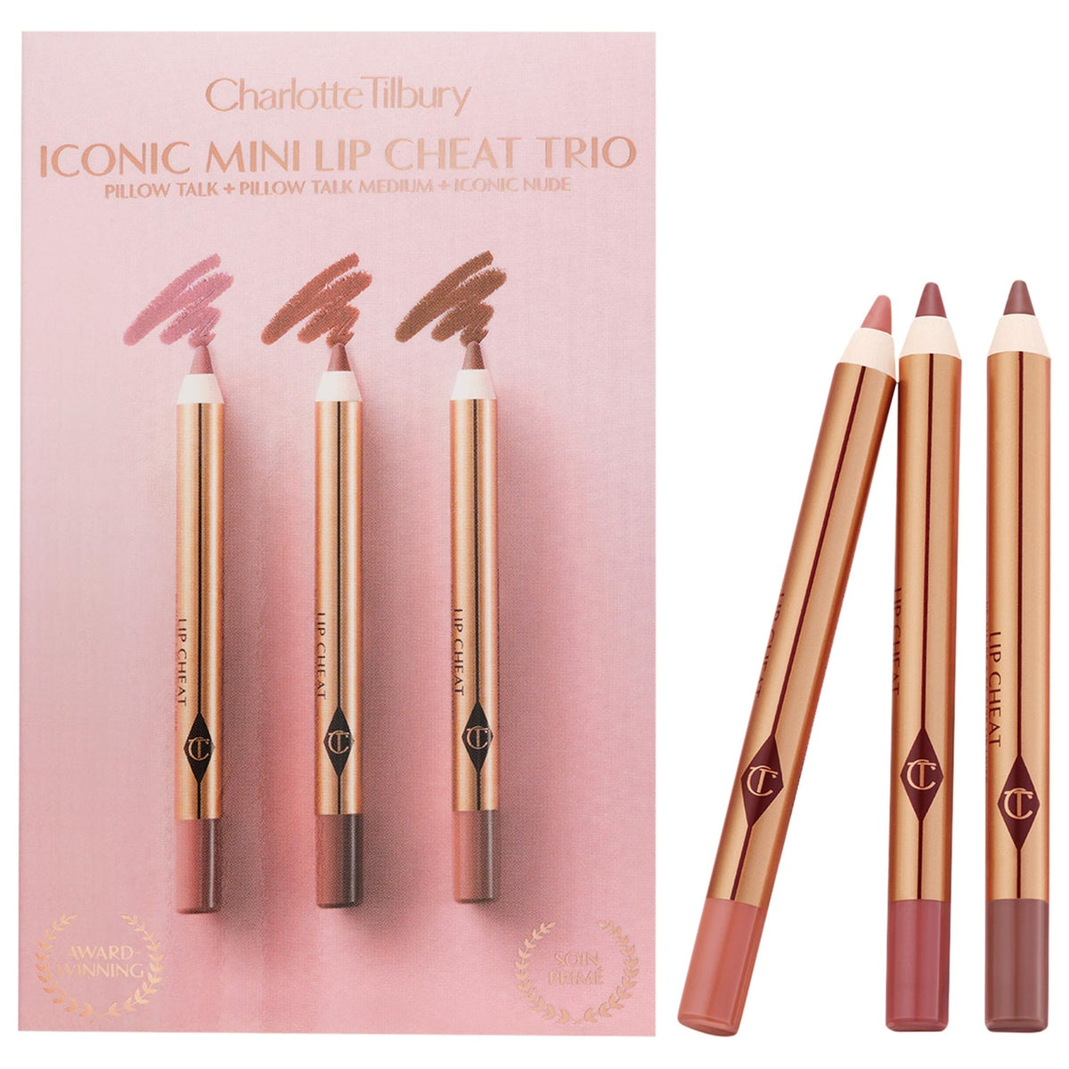Trío mini Iconic Lip Cheat