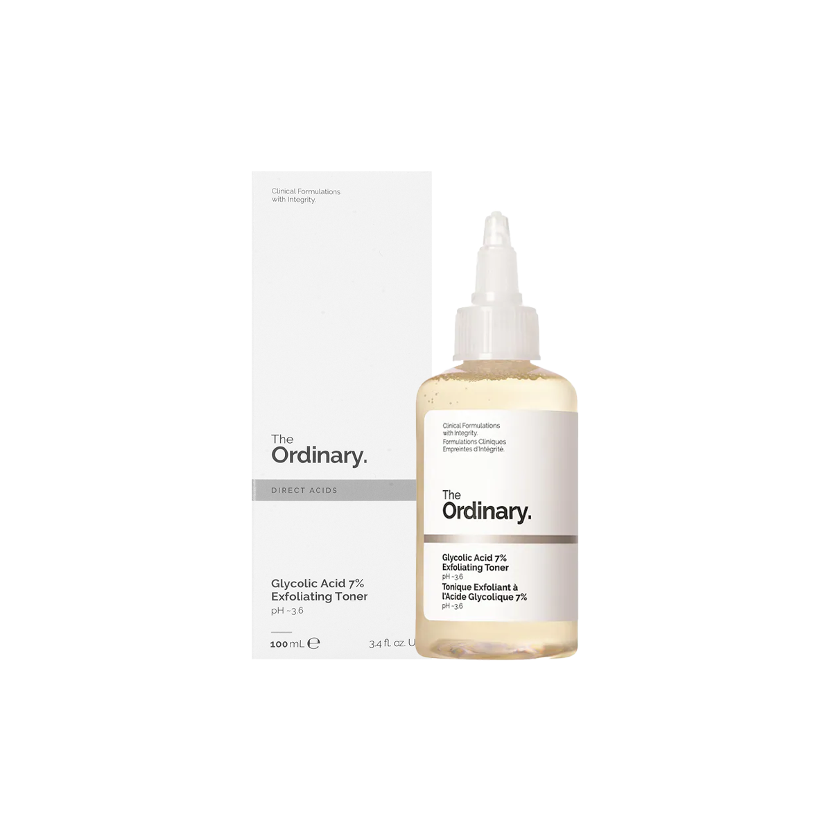 Solución Tónica Exfoliante con Ácido Glicólico 7% — The Ordinary