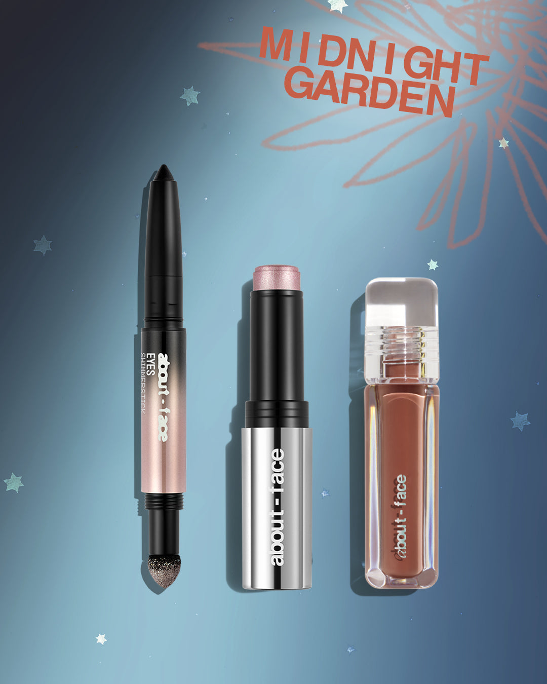 Paleta de Sombras Midnight Garden — About-Face