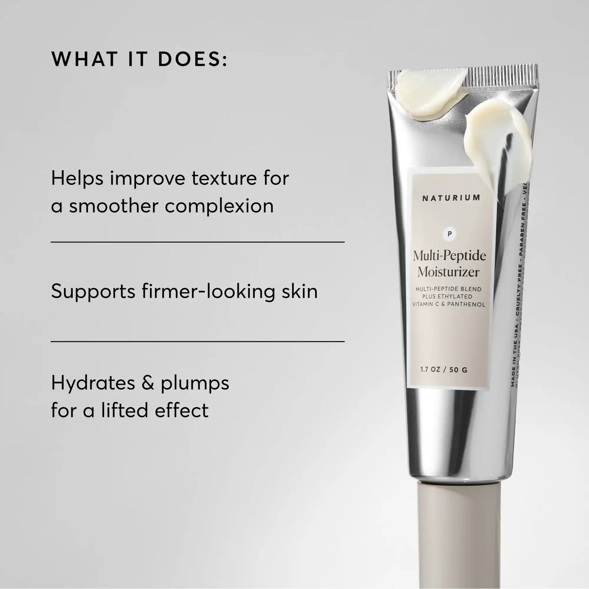 Multi-Peptide Crema Hidratante - Travel Size — Naturium