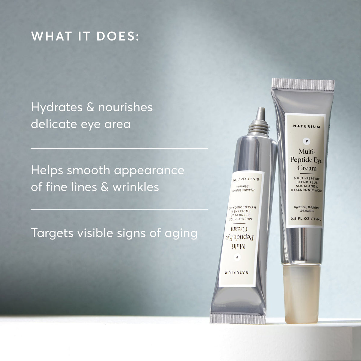 Multi-Peptide Contorno de Ojos — Naturium