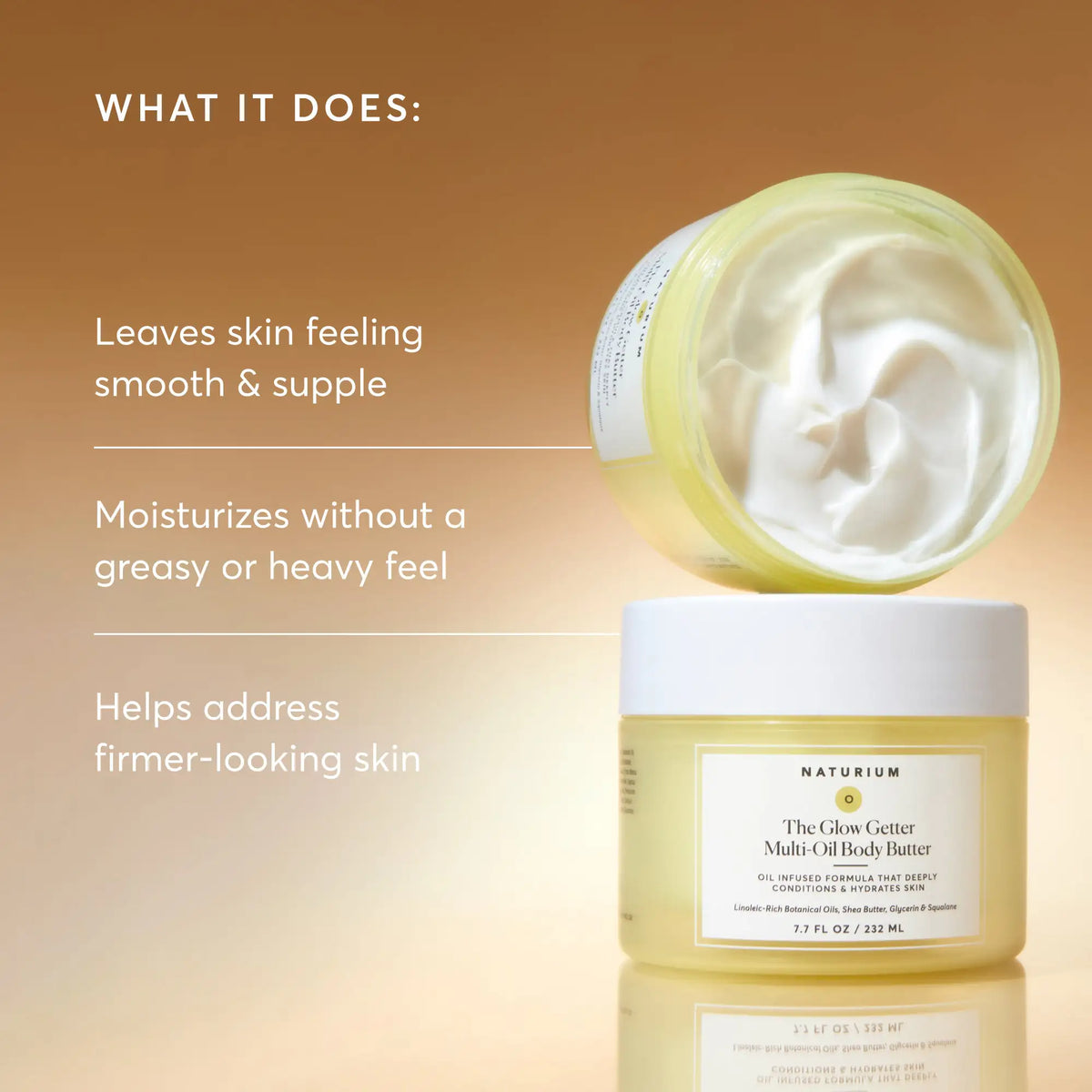 The Glow Getter Multi-Aceite Body Butter - Travel Size — Naturium