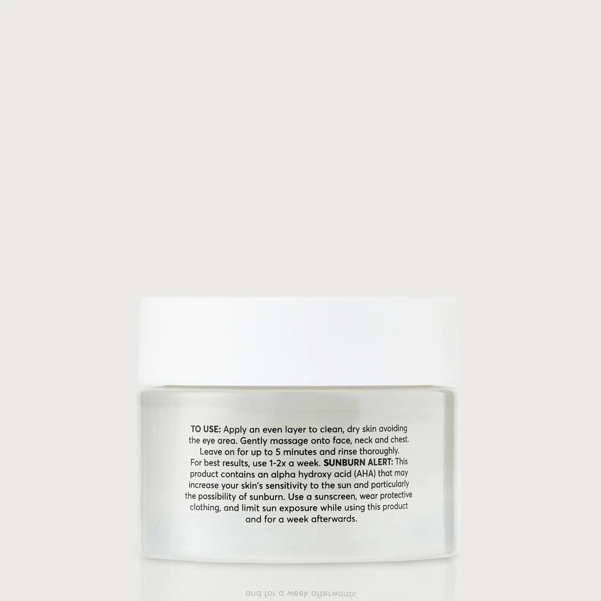 AHA Exfoliante Mascarilla 10% — Naturium
