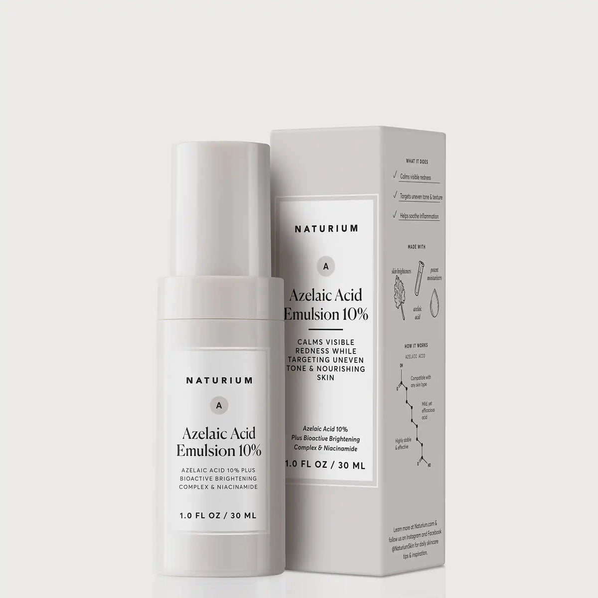 Azelaic Acid Emulsion 10% — Naturium