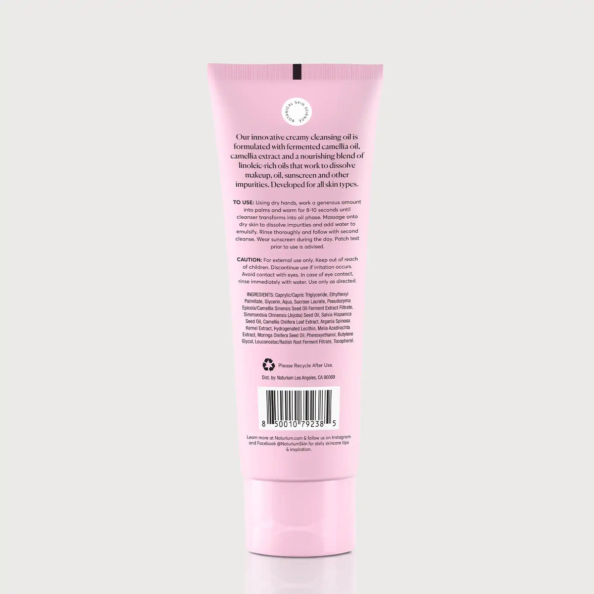 Fermented Camellia Creamy Limpiador Aceite — Naturium