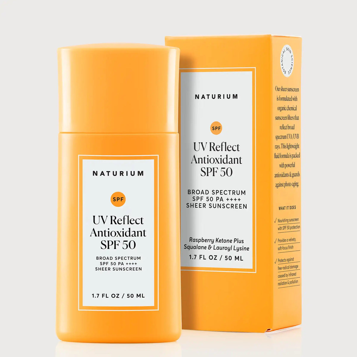 UV Reflect Antioxidant SPF 50 — Naturium