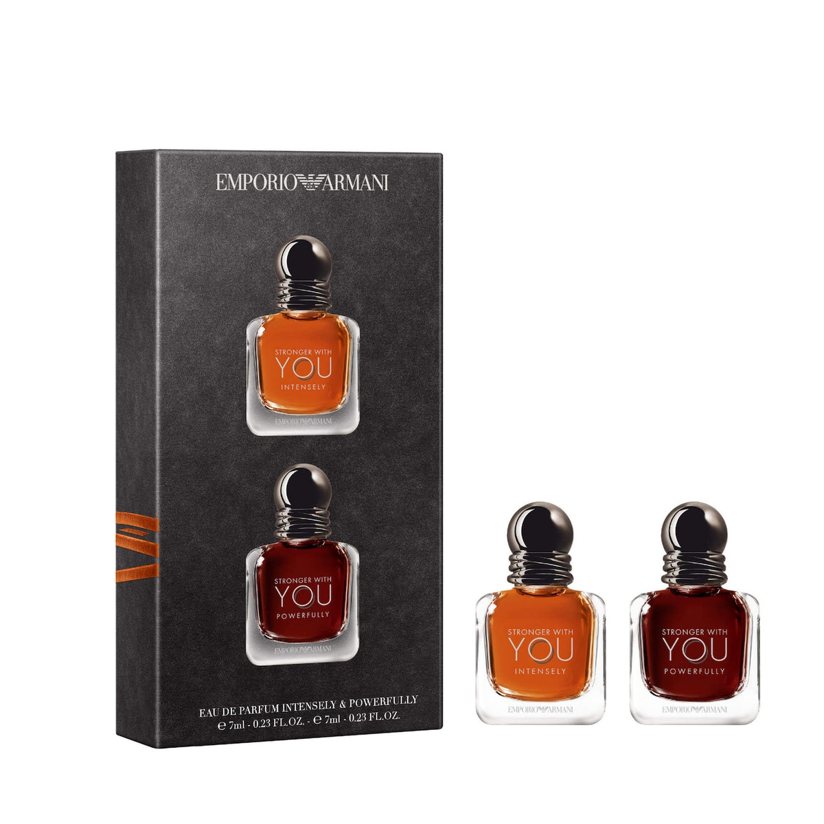 Set Dúo Mini de Perfume para Hombre — Stronger With You — Armani Beauty