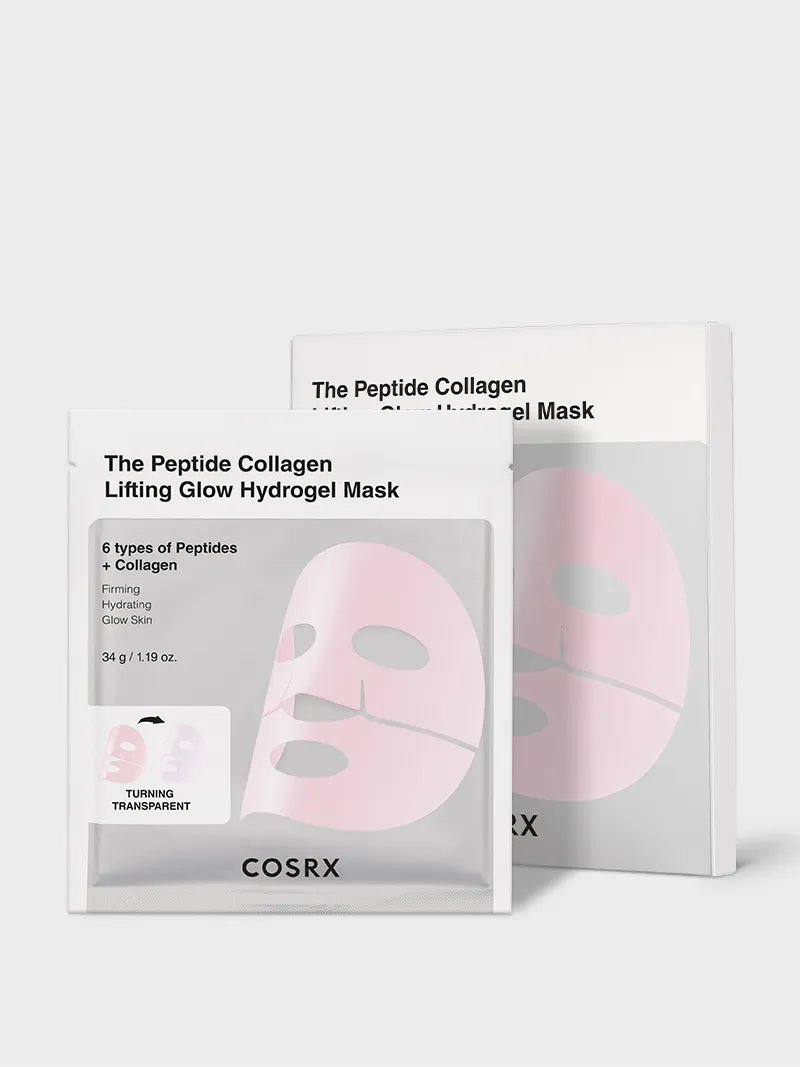 COSRX The Peptide Collagen Lifting Glow Hydrogel Mascarilla
