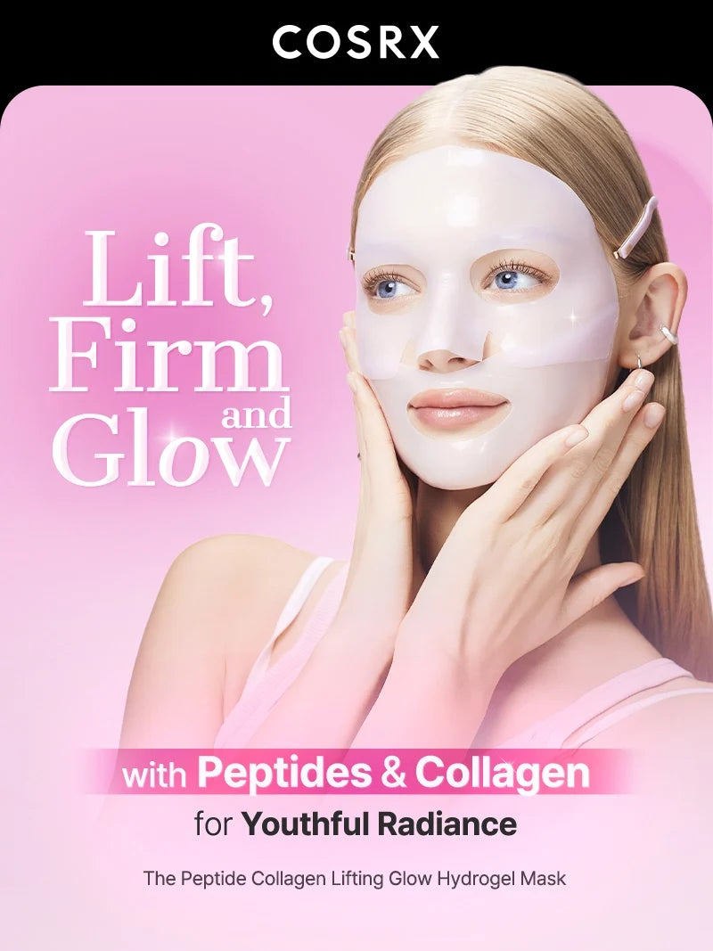 COSRX The Peptide Collagen Lifting Glow Hydrogel Mascarilla