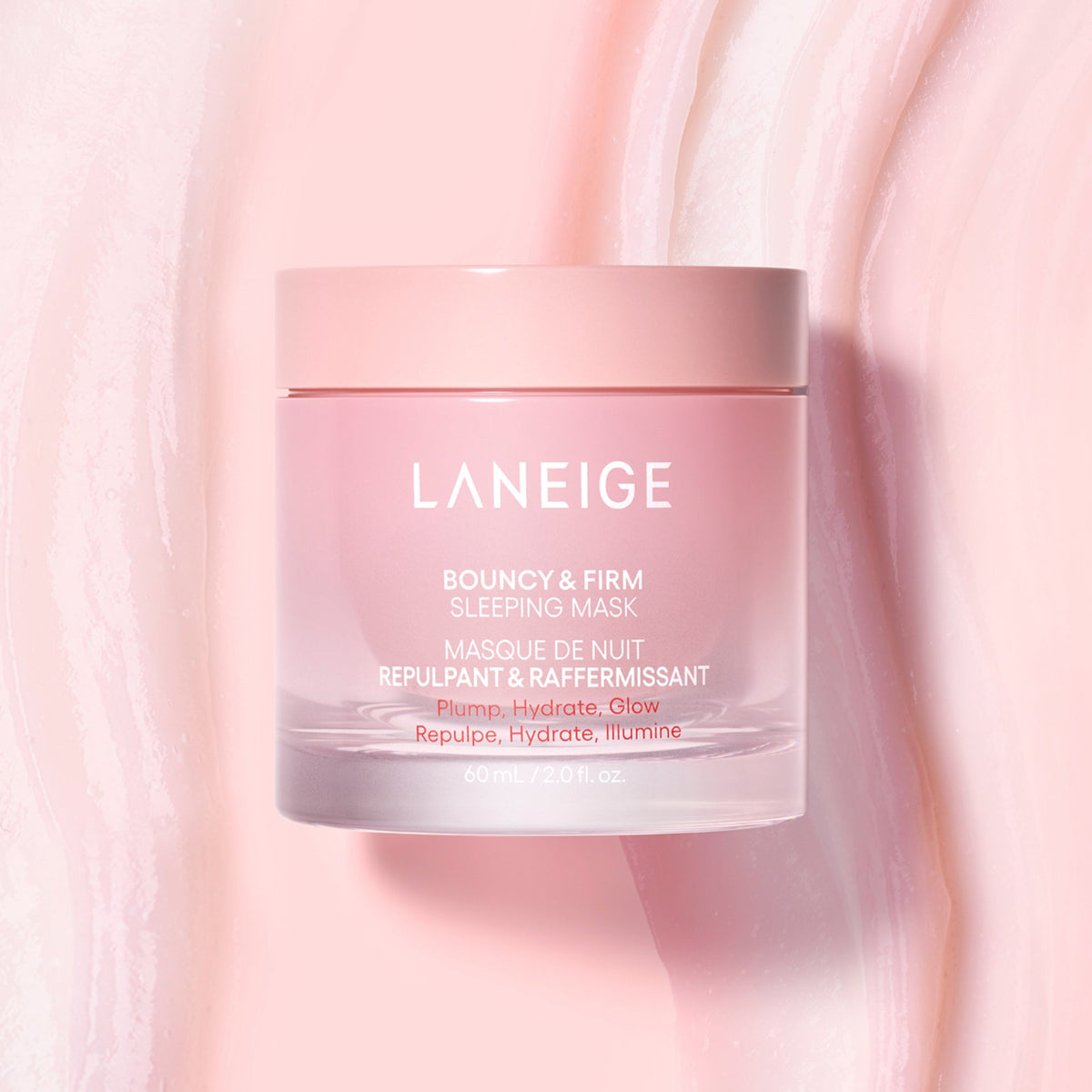 Laneige Bouncy & Firm Sleeping Mask del set